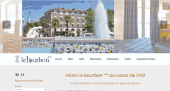 Desktop Screenshot of hotel-lebourbon.com